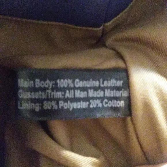 Emma & Sophia Leather Tote - Picture 4 of 5